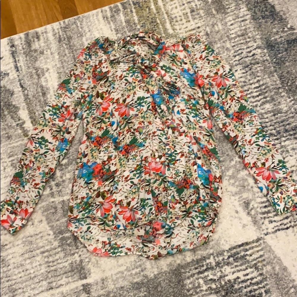 Beautiful floral blouse